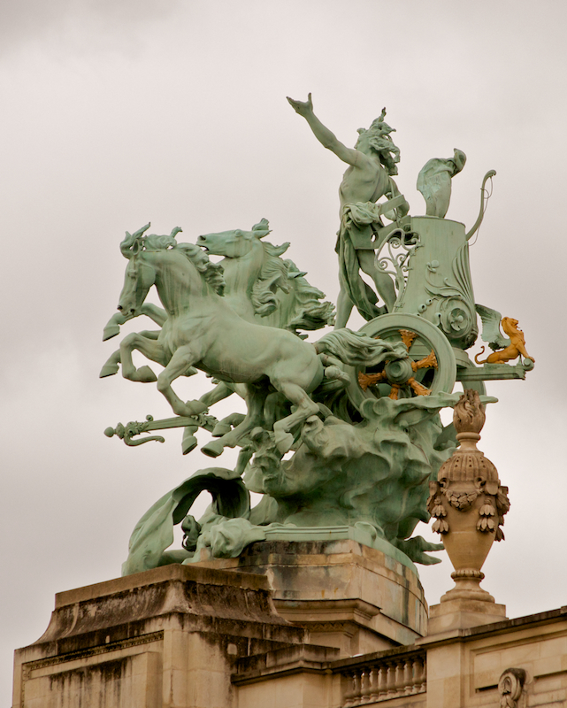 Grand Palais Roof Statue 1